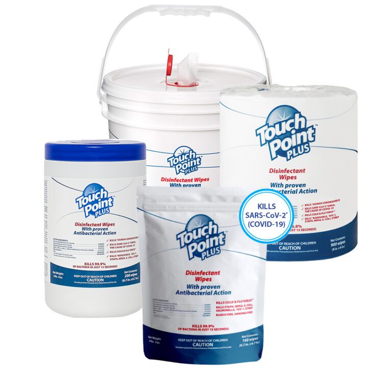 Touch Point Plus Disinfectant Wipes Monarch Brands