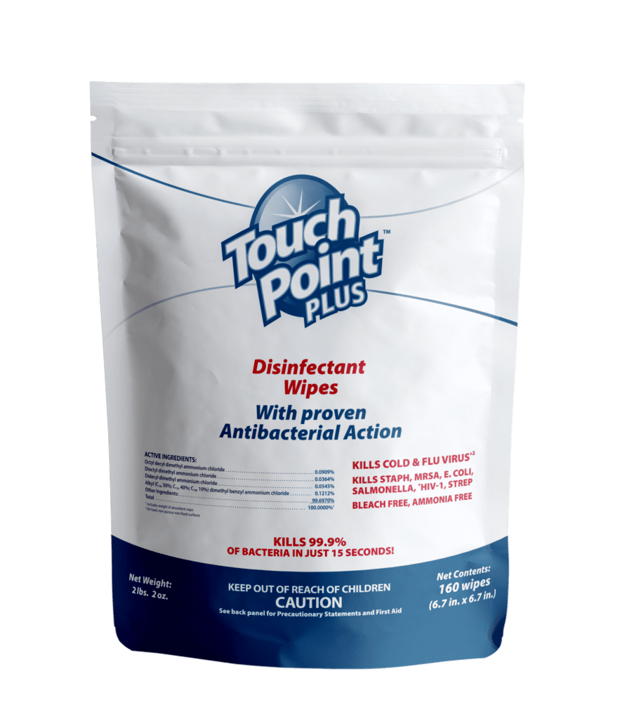 Touch Point Plus Disinfectant Wipes Monarch Brands