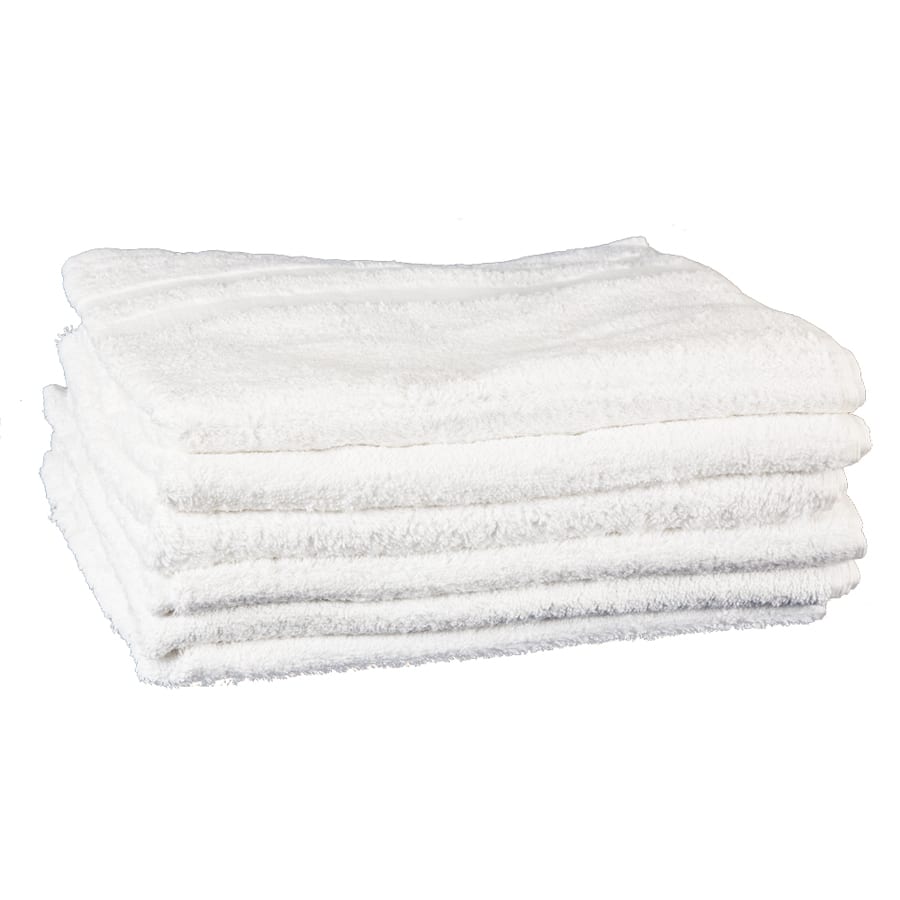 Wholesale 12 X 12 White Wash Cloths 0.75 Lbs