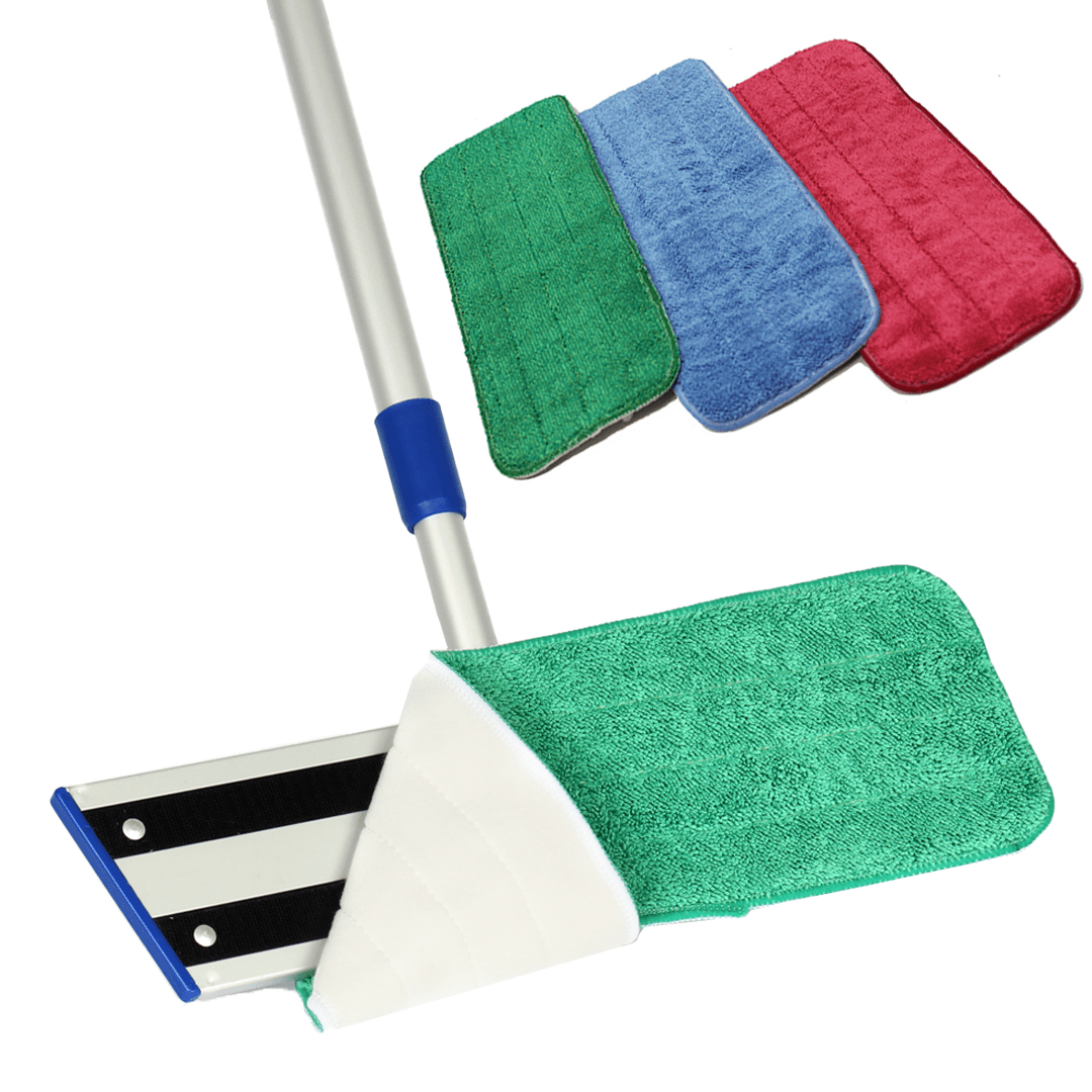 OEM Flexible Handle Microfiber Home Floor Cleaning Flat Mop Manufacturer  and Supplier
