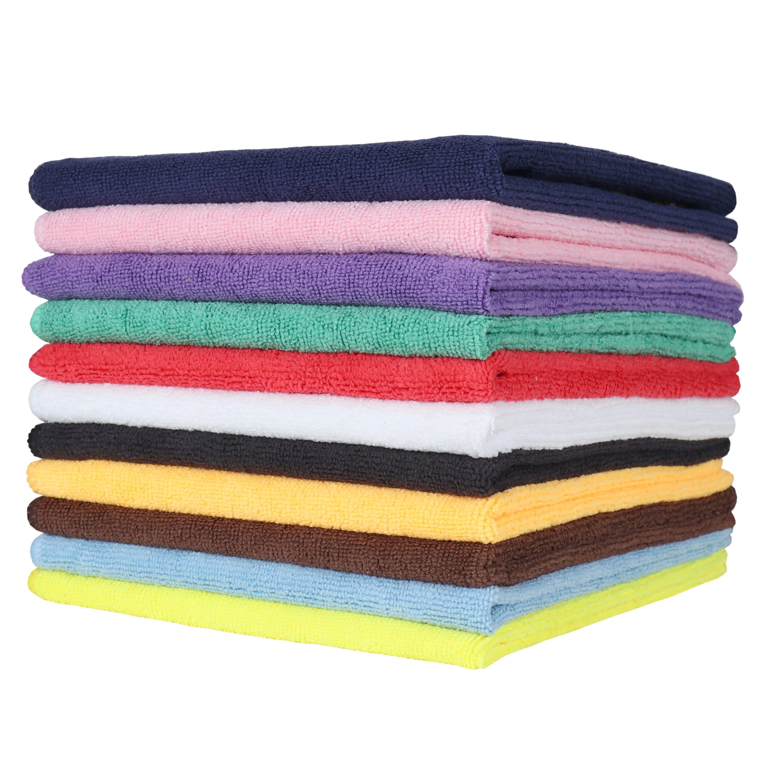 New Irregular Terry Washcloths Cleaning Rags 12x12