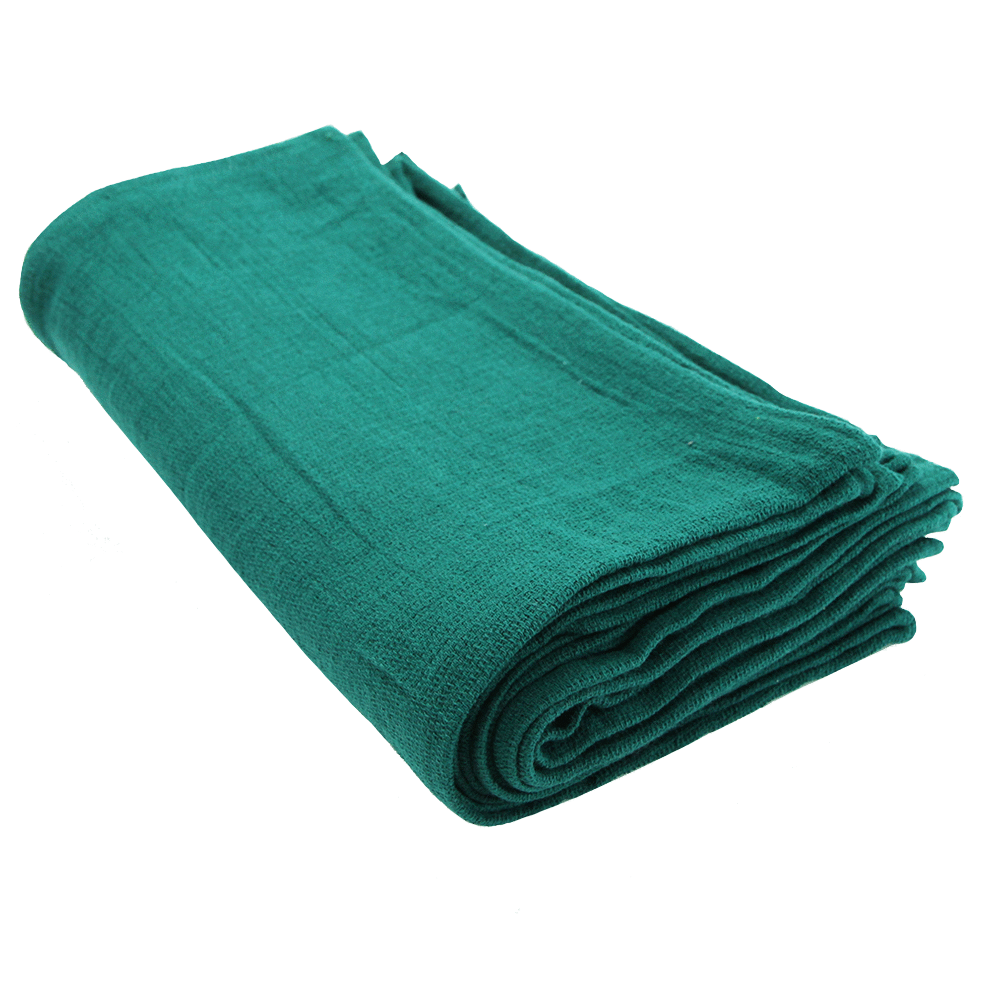 Green Recycled Huck Towels