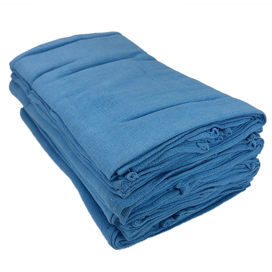 Generic Big And Small 2-in-1 Absorbent Towel-- Dark Blue