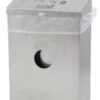 Scensibles® Combination Dispenser Receptacles - Stainless Steel, 11" x 8" x 4"