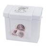 Scensibles® Combination Dispenser Receptacles - White Plastic w/ Removable Rigid Plastic Liner, 11.5" x 9.75" x 5.625"